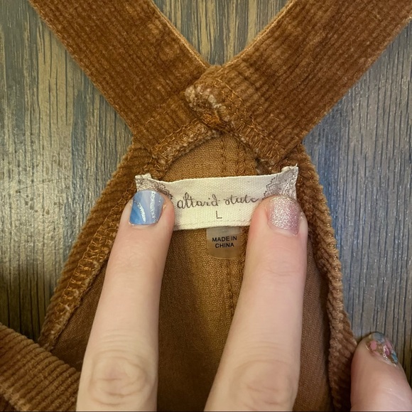 Altar’d State Corduroy Jumper Dress - Picture 3 of 7